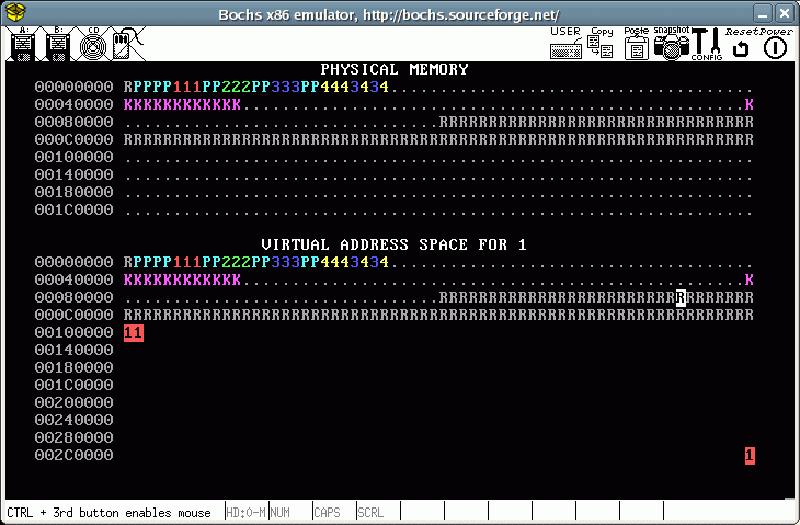 [MemOS Virtual Address Spaces with Address Mapping]